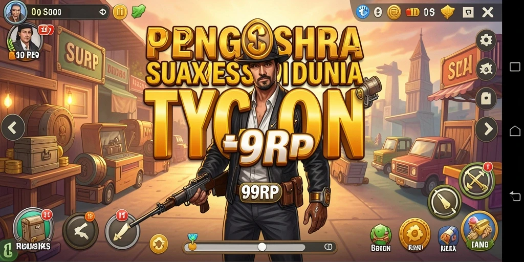Tampilan gameplay Tycoon yang menarik di 99RP.