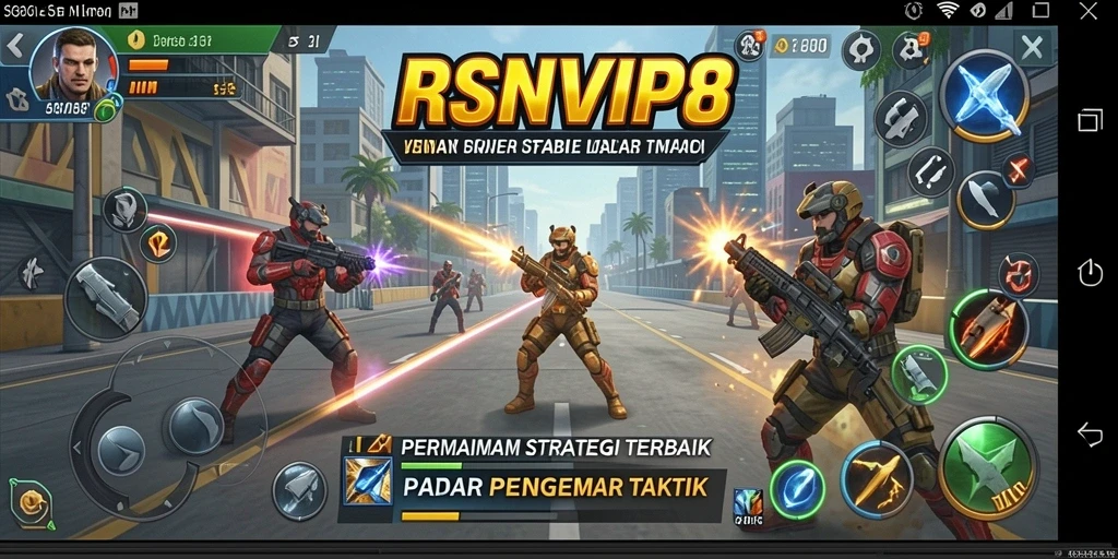 Tangkapan layar permainan RSNVIP8 menampilkan aksi strategi yang mendebarkan.
