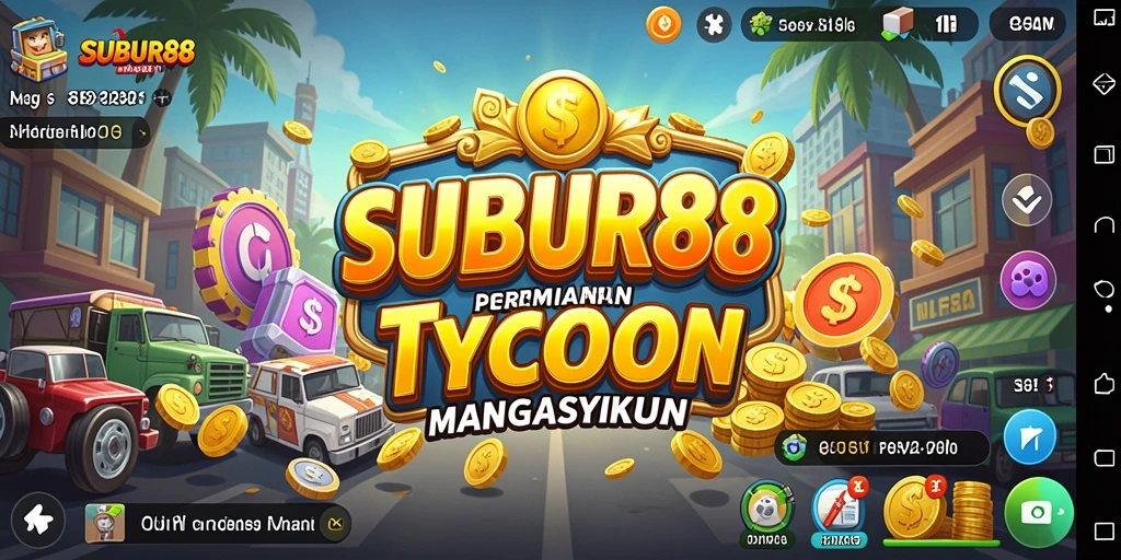Tampilan gameplay SUBUR88 menampilkan strategi manajerial yang seru.